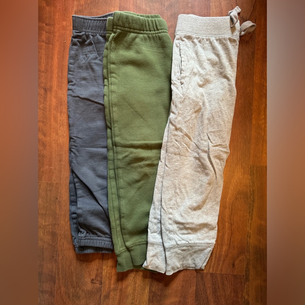 Set of 3 Toddler Boys Sweatpants - 4T